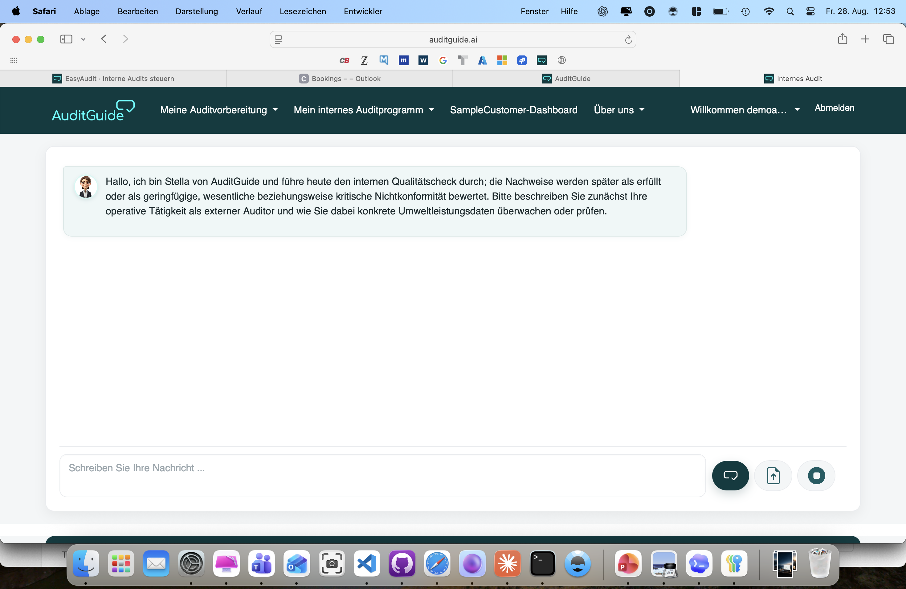 KI-Auditor · Auditgespräch
